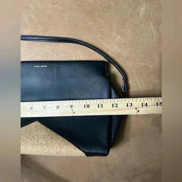 Vegan Clutch Handbag From Pixie Mood Black - Picture 2 of 10